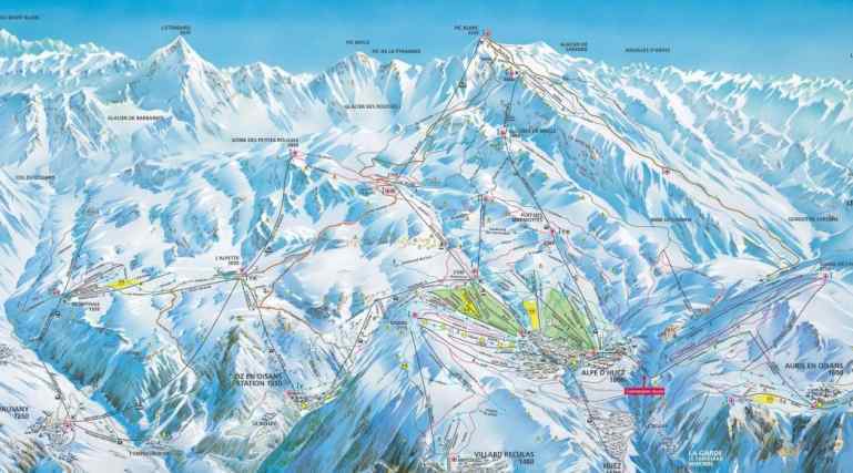 francja free ski narty alpe d'Heuz vaujany na narty
